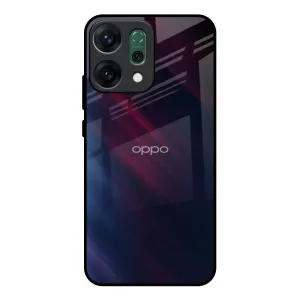 Modern Edge Pink Way Glass Case for Oppo Reno14 Pro 5G