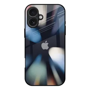 Colorful Illusion Glass Case for iPhone 17 Modern Edge