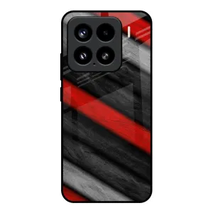 Soft Wooden Texture Glass Case for Mi 15 5G Protective Gear