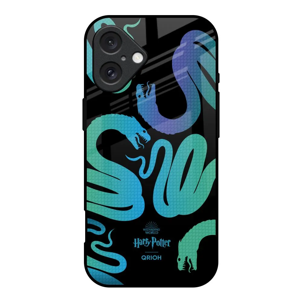 Basilisk Glass Case for iPhone 16 Smooth Pattern Design Slim Look