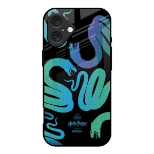 Basilisk Glass Case for iPhone 16 Smooth Pattern Design Slim Look