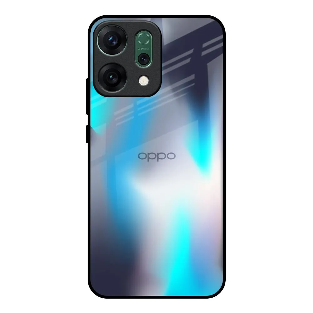 Blue Swan Shadow Glass Case for Oppo Reno14 Pro 5G Flexible Build Form Eco Friendly