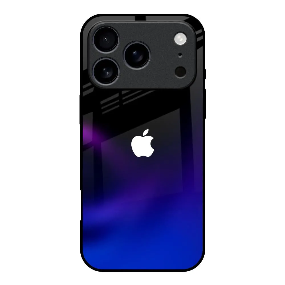 Black Onyx Glass Case for iPhone 17 Pro Premium Edge Design Soft Pattern Layer