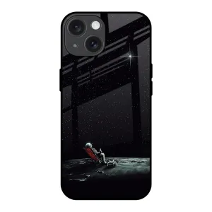 Relaxation Mode On Glass Case For iPhone 15 Comfort Fit Rugged Design Style