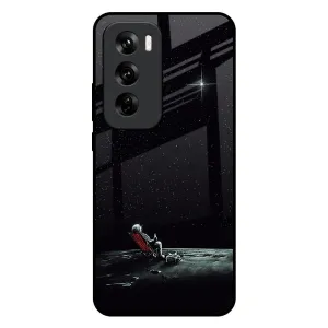 Fashion Look Relaxation Mode On Glass Case For Oppo Reno 12 Pro 5G