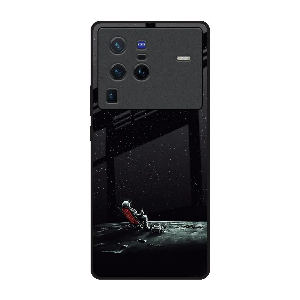 Relaxation Mode On Glass Case For Vivo X80 Pro 5G Durable Edge Texture