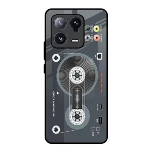 Premium Look Minimal Form Retro Recorder Glass Case for Mi 13 Pro