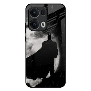 Durable Shape Dark Warrior Hero Glass Case for Oppo Reno13 Pro 5G