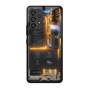 Premium Feel Layer Glow Up Skeleton Glass Case for Samsung Galaxy A53 5G