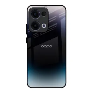 Ergonomic Texture Black Obsidian Glass Case for Oppo Reno13 5G