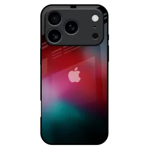 Mystere Red Glass Case for iPhone 17 Pro Max Everyday Use Premium Look