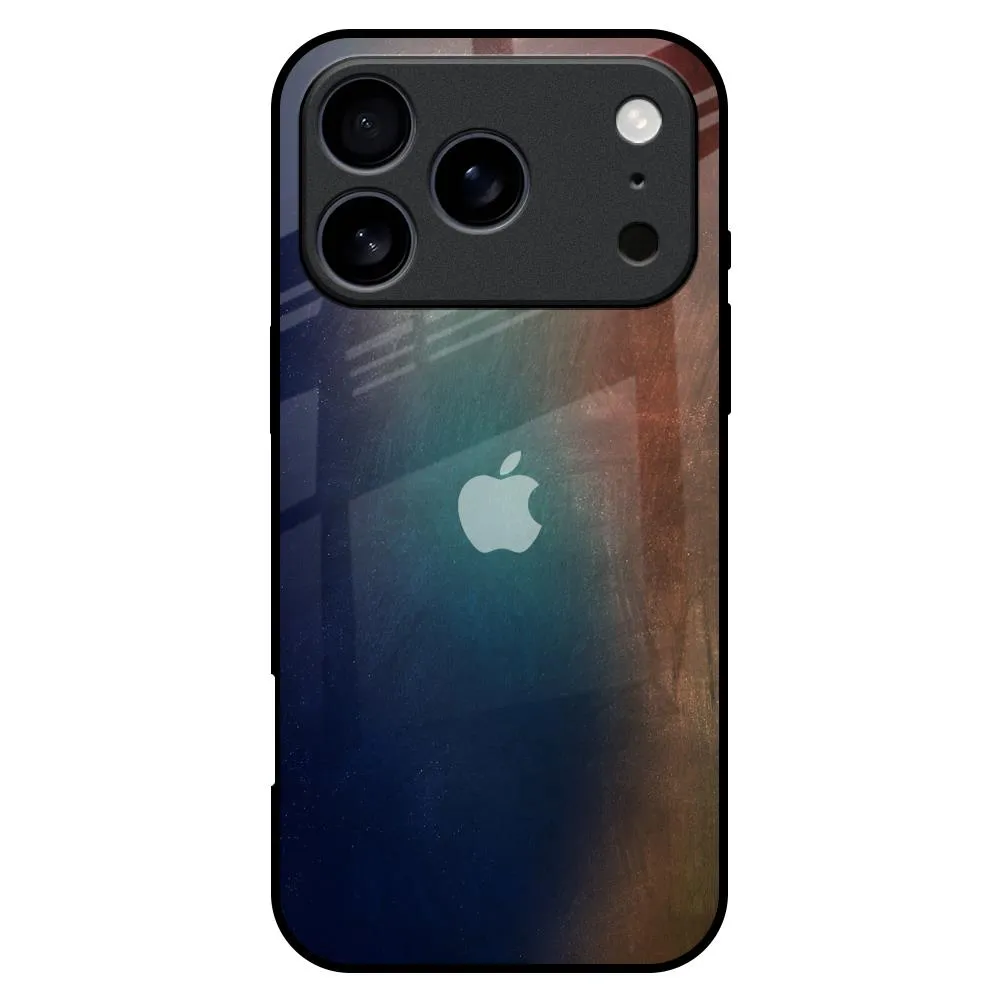 Minimal Comfort Light Touch Rusty Gradient Glass Case for iPhone 17 Pro Max