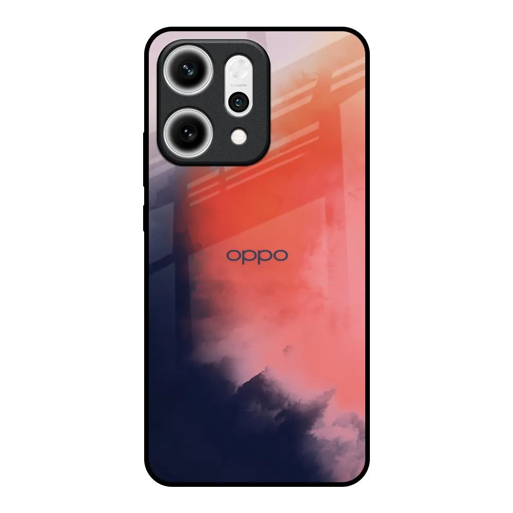Elegant Look daily protection Scary Weather Glass Case for Oppo Reno14 5G