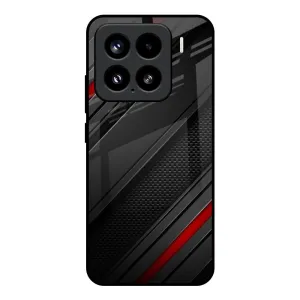 Flexible Pattern Layer Modern Abstract Glass Case for Mi 15 5G