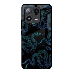 Soft Look Texture Creative Artwork Serpentine Glass Case for Mi 13 Pro