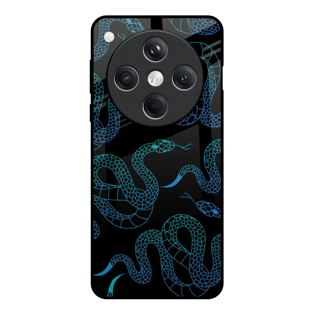 Serpentine Glass Case for Oppo Find X8 5G Heat resistant