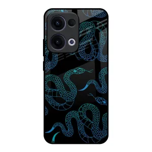 Personal Style Serpentine Glass Case for Oppo Reno13 5G