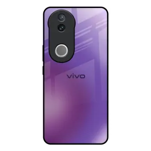 Slim Texture Ultraviolet Gradient Glass Case for IQOO Z10R 5G
