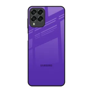 Durable Quality Smooth Finish Amethyst Purple Glass Case for Samsung Galaxy M53 5G