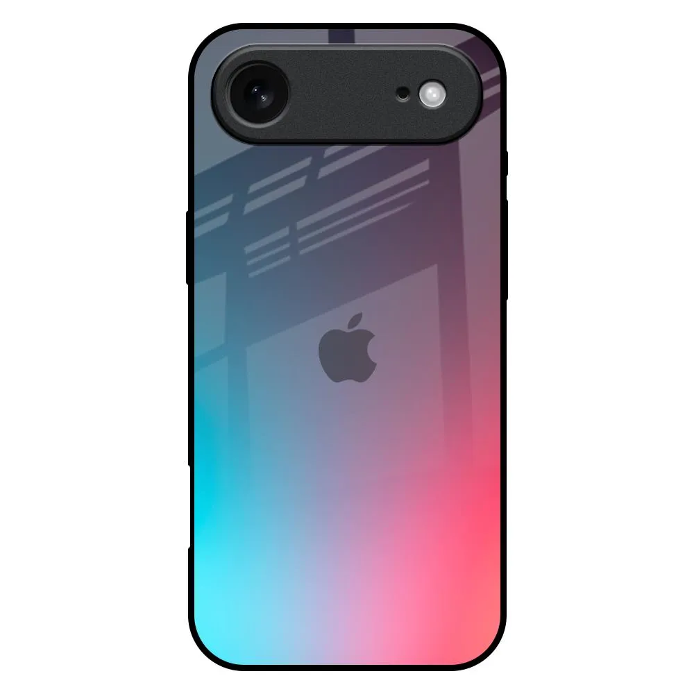 Smooth Lining Rainbow Laser Glass Case for iPhone 17 Air