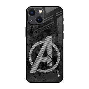 Impact Resistant Hybrid Texture Design Sign Of Hope Glass Case for iPhone 14 Plus