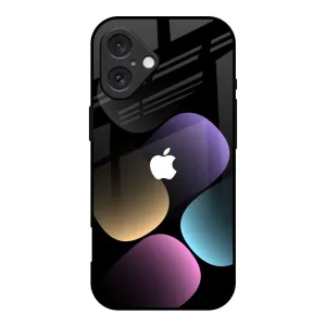 Color Icon Glass Case for iPhone 16 Fashion Look Soft Touch