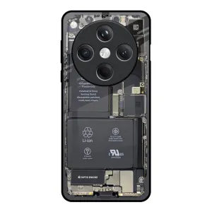 Light Design Skeleton Inside Glass Case for Oppo Find X8 5G