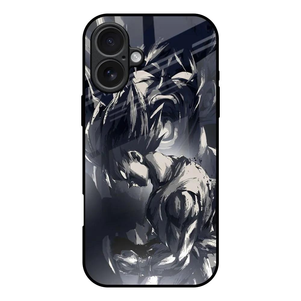 Sketch Art DB Glass Case for iPhone 17 Protective Design Layer Casual Texture
