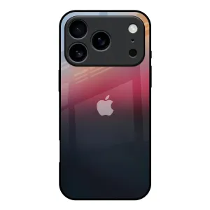 Ocean View Glass Case for iPhone 17 Pro Custom Fit Raised Edges