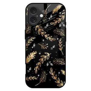 Autumn Leaves Glass Case for iPhone 16 Plus Vivid Detail