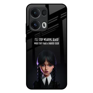 Stylish Surface Design Aesthetic Digital Art Glass Case for Oppo Reno13 Pro 5G