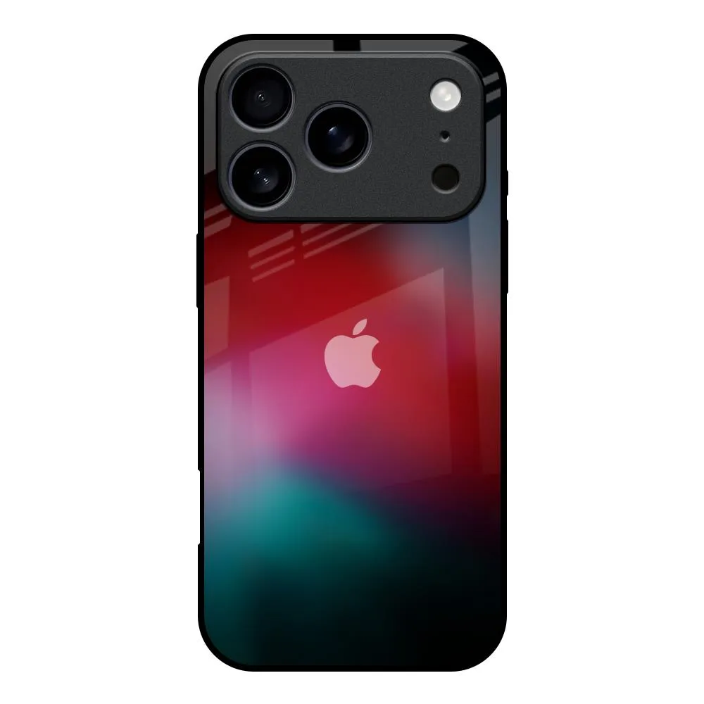 Minimal Surface Layer Mystere Red Glass Case for iPhone 17 Pro