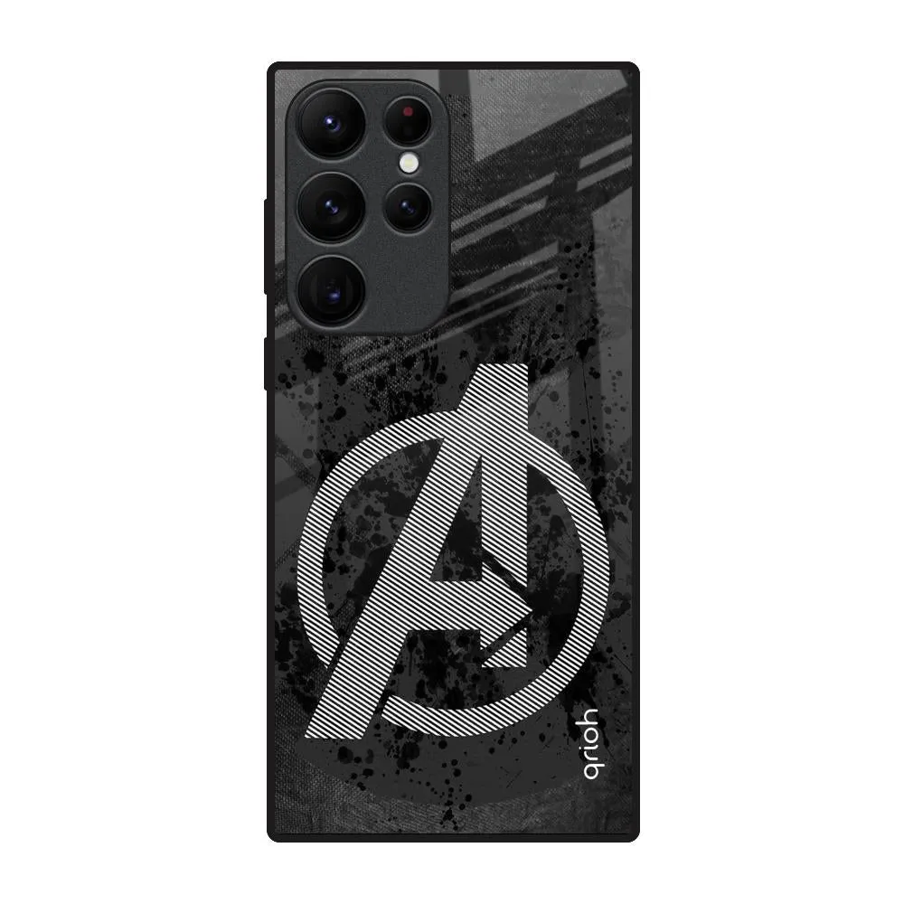 Sign Of Hope Glass Case for Samsung Galaxy S22 Ultra 5G Flexible Protection