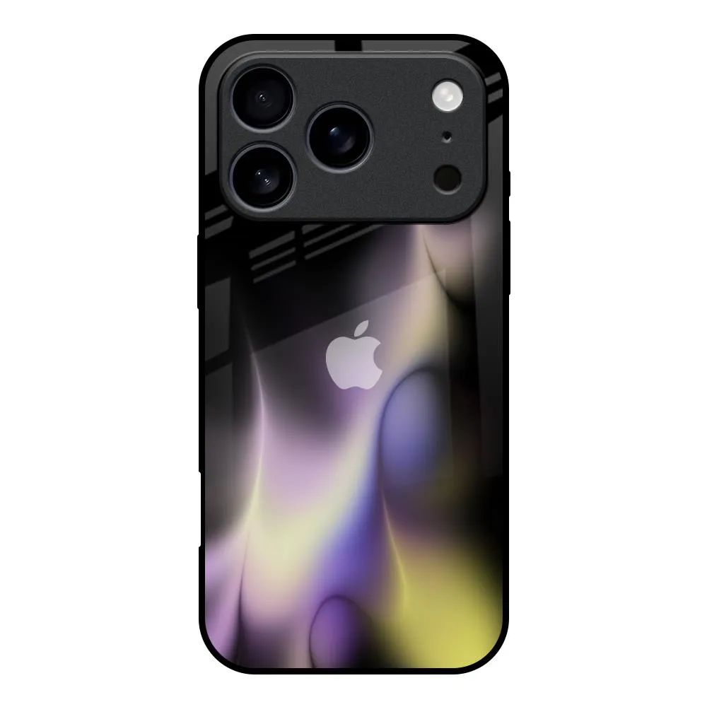 Flames Flow Glass Case for iPhone 17 Pro Smooth Pattern