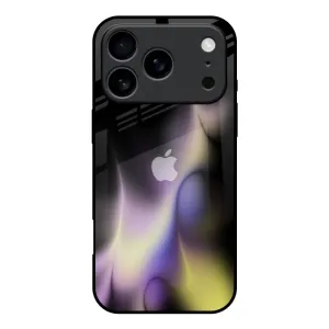 Flames Flow Glass Case for iPhone 17 Pro Smooth Pattern