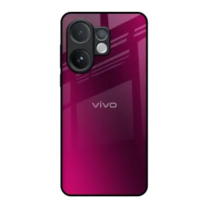 Unique Texture Pink Burst Glass Case for Vivo V60 5G