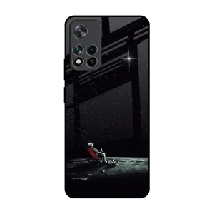 Minimal Pattern Texture Relaxation Mode On Glass Case For Mi 11i