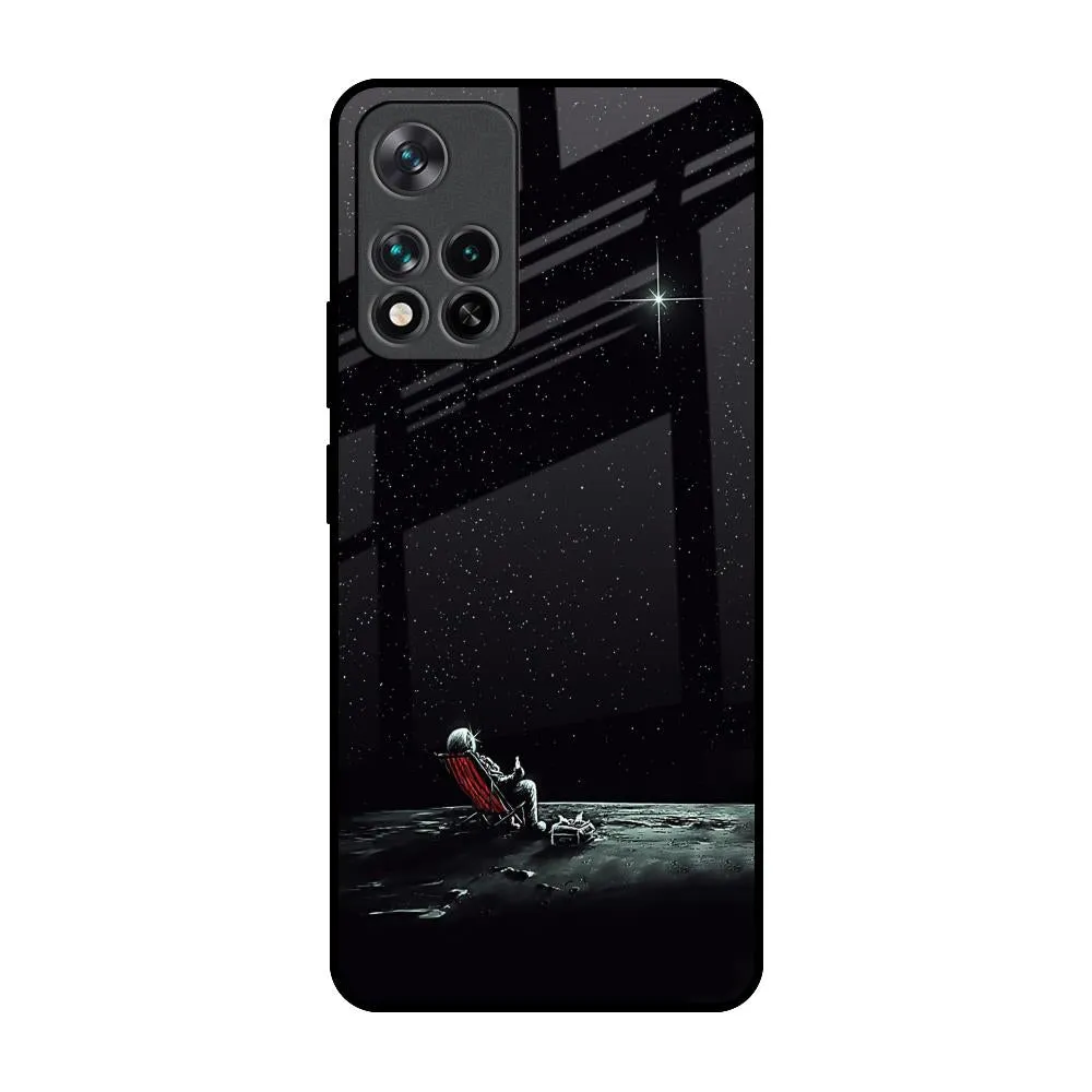 Minimal Pattern Texture Relaxation Mode On Glass Case For Mi 11i