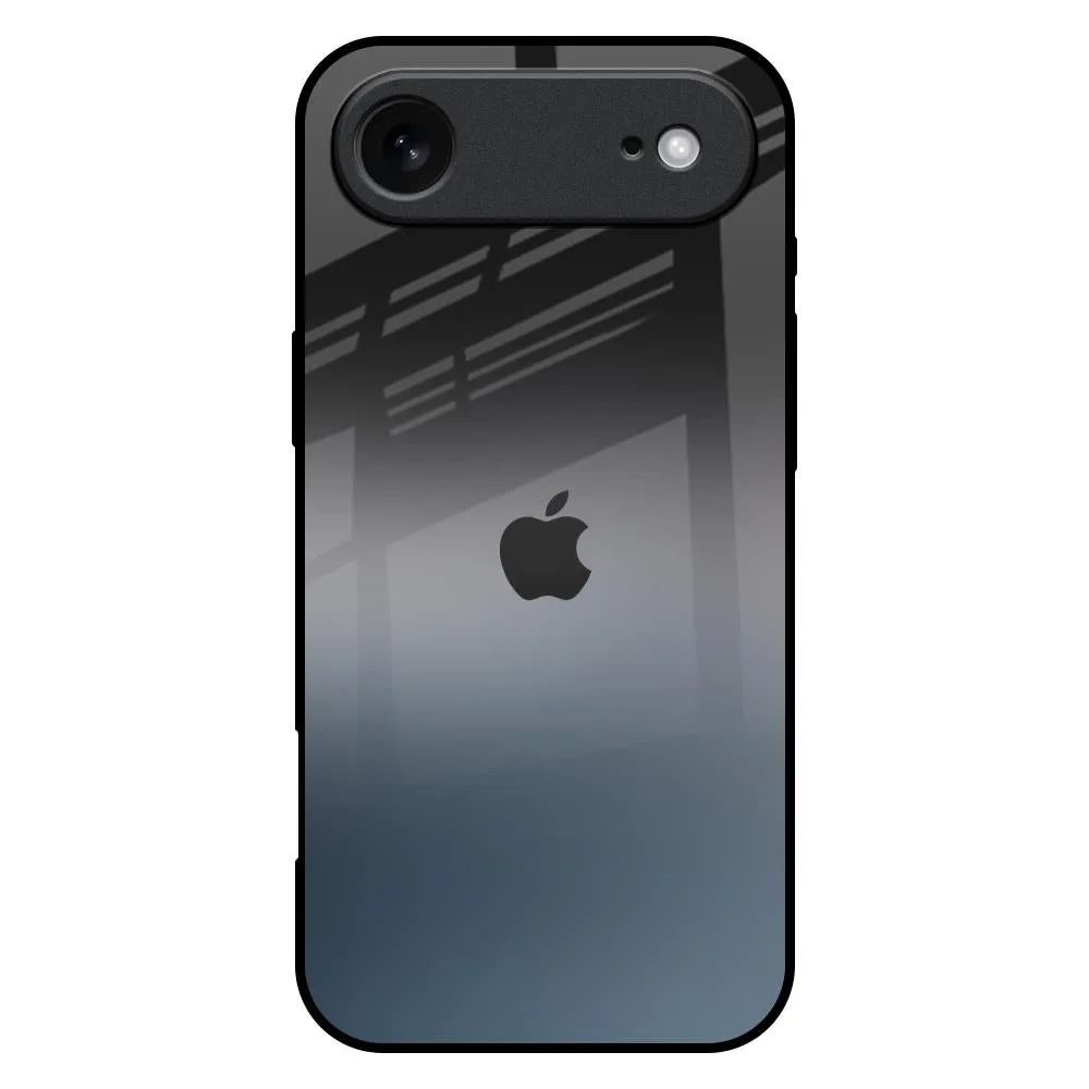 Dramatic Grey Glass Case for iPhone 17 Air Clear Protection