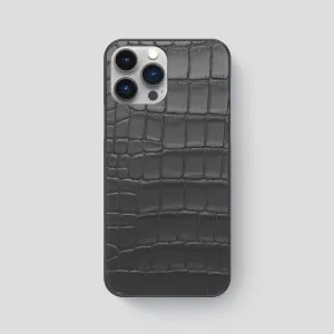 Slim Case For iPhone 15 Pro Max In Alligator Premium Feel