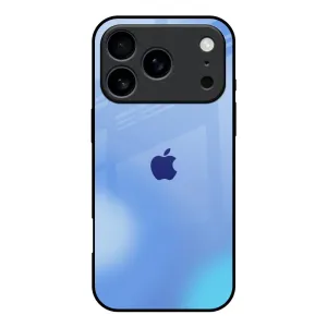 Vibrant Blue Texture Glass Case for iPhone 17 Pro Enhanced grip