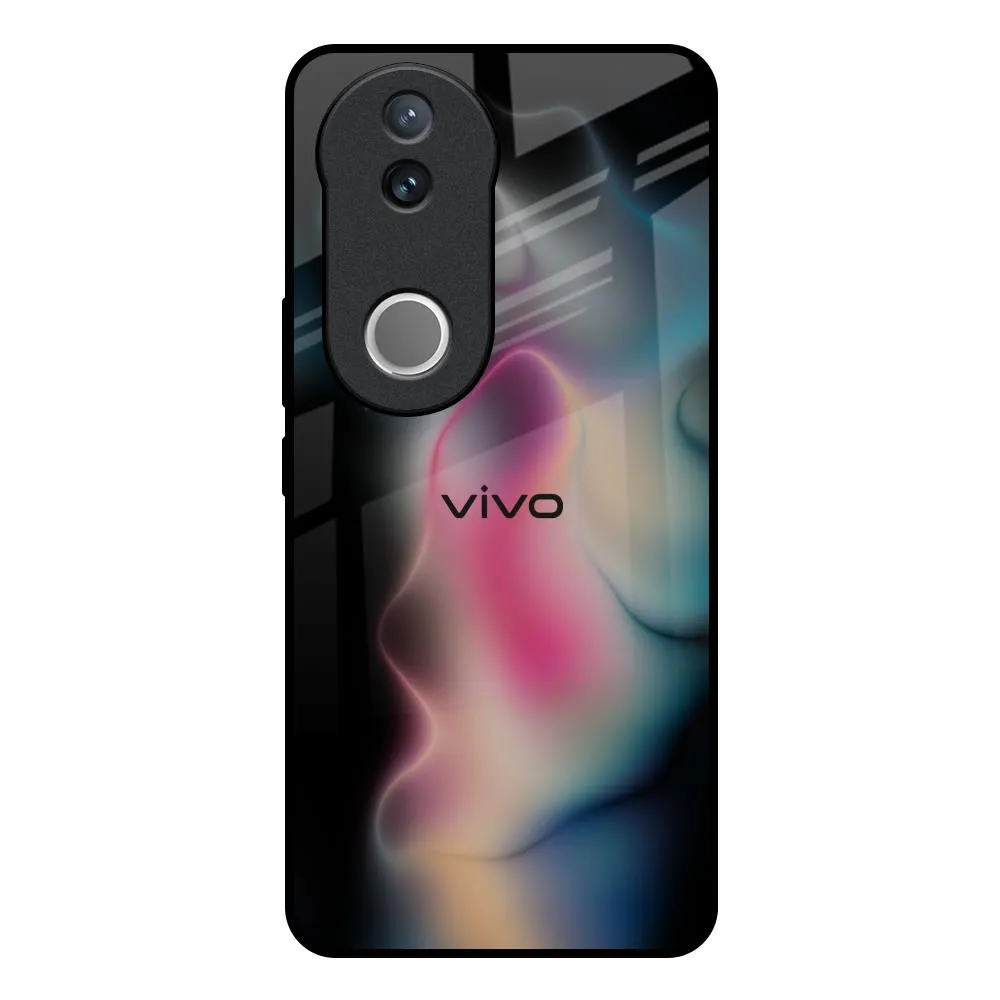 Colorful Palette Glass Case for IQOO Z10R 5G Hybrid Frame Stylish Finish Texture