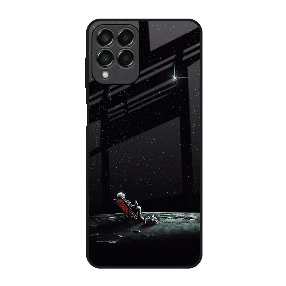 Protective Look Shock shield Relaxation Mode On Glass Case For Samsung Galaxy M53 5G