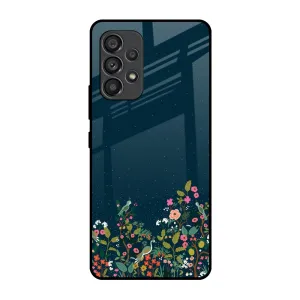 Small Garden Glass Case For Samsung Galaxy A53 5G Elegant Comfort