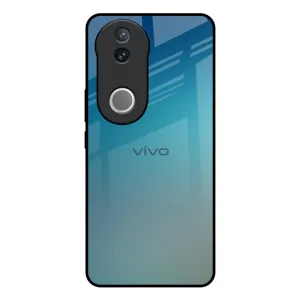 Matte Touch Comfort Texture Finish Sea Theme Gradient Glass Case for IQOO Z10R 5G