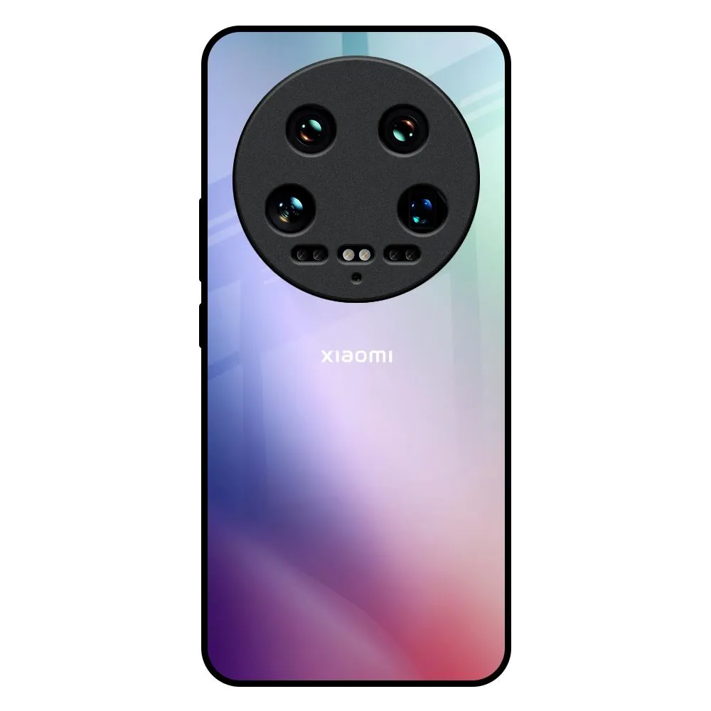 Abstract Holographic Glass Case for Mi 14 Ultra 5G Soft Grip Layer