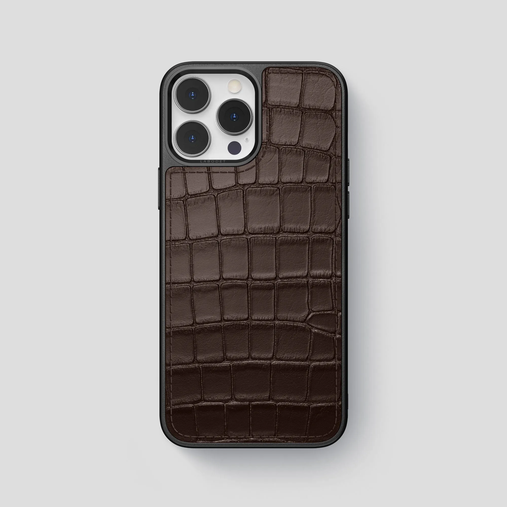 Minimal Protection Customizable Option Sport Case For iPhone 15 Pro Max In Alligator