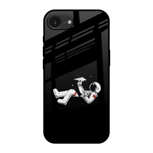 Space Traveller Glass Case for Apple iPhone 16e Strong Outline