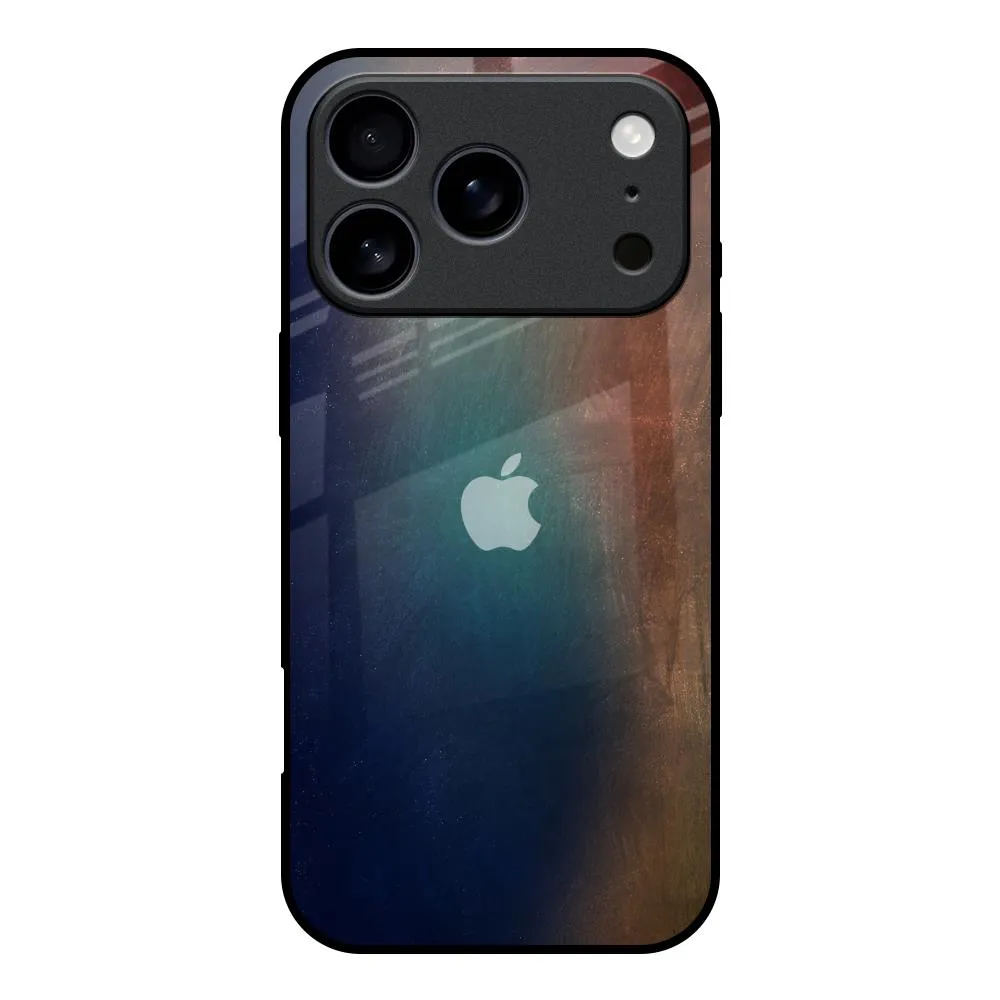 Rusty Gradient Glass Case for iPhone 17 Pro Luxury Coating