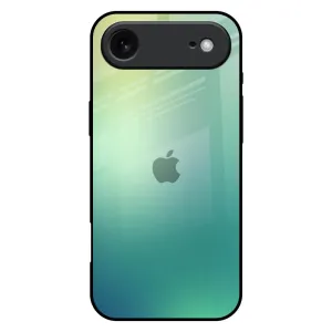 Matte Feel Dusty Green Glass Case for iPhone 17 Air